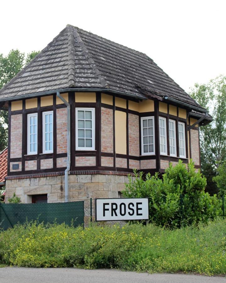 "Altes Stellwerk Frose" Am Froser See ภายนอก รูปภาพ