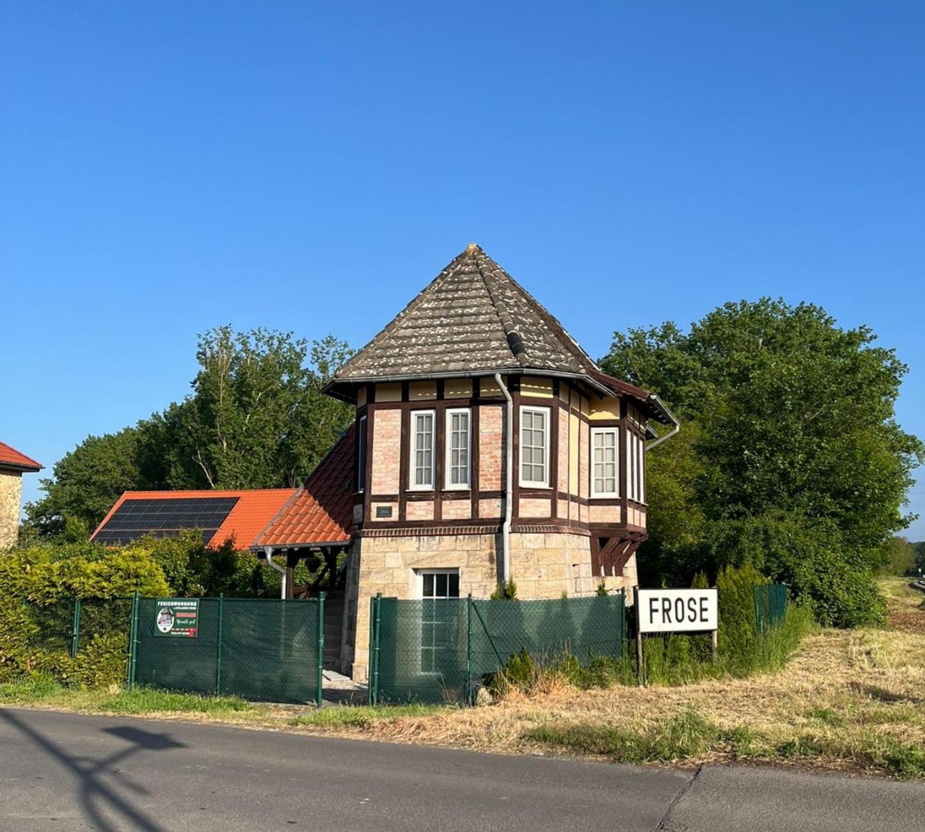 "Altes Stellwerk Frose" Am Froser See ภายนอก รูปภาพ